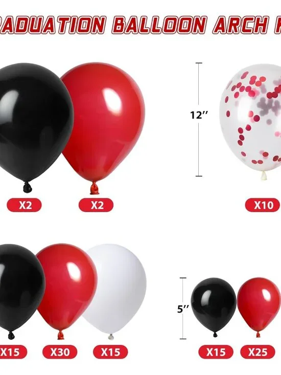 Graduation Decorations 2026 Graduation Party Decorations Set of 4 Boxes with 129 - Picture 4 of 6